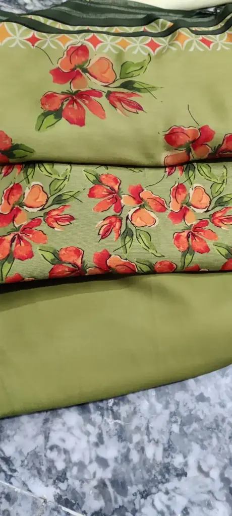 Corduroy Marina 3pc  🔶shirt cutting 2 yard  🔷 plain marina trouser 1.75 yard  🔷 corduroy wool shawl 2.5 yard