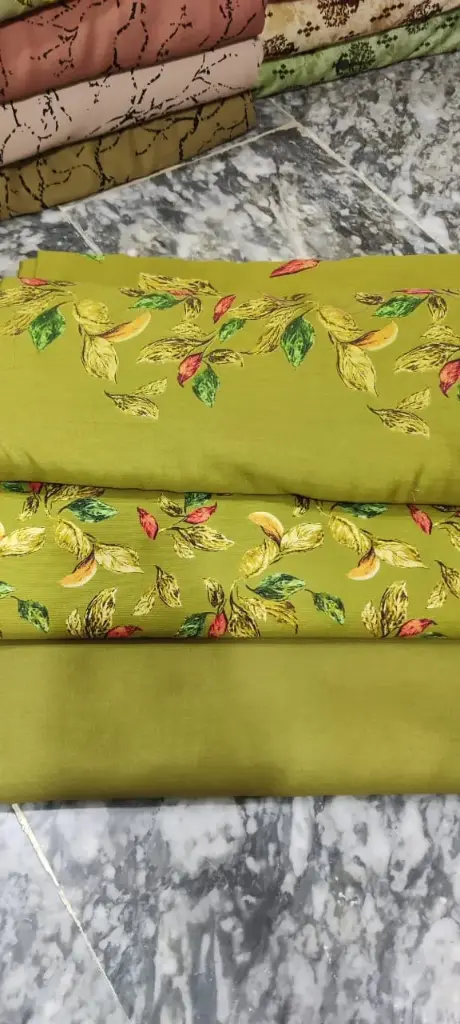 Corduroy Marina 3pc  🔶shirt cutting 2 yard  🔷 plain marina trouser 1.75 yard  🔷 corduroy wool shawl 2.5 yard