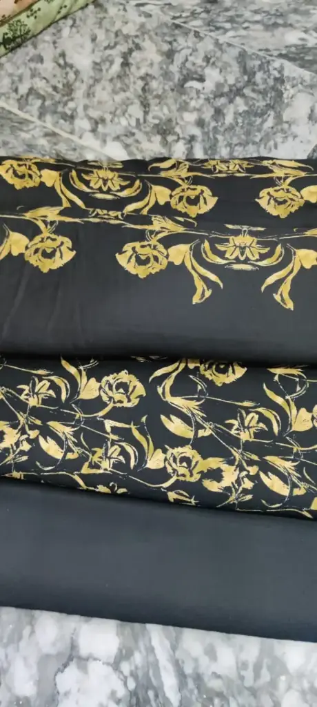 Corduroy Marina 3pc  🔶shirt cutting 2 yard  🔷 plain marina trouser 1.75 yard  🔷 corduroy wool shawl 2.5 yard