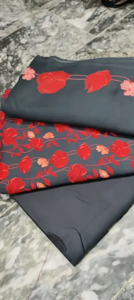 Corduroy Marina 3pc  🔶shirt cutting 2 yard  🔷 plain marina trouser 1.75 yard  🔷 corduroy wool shawl 2.5 yard