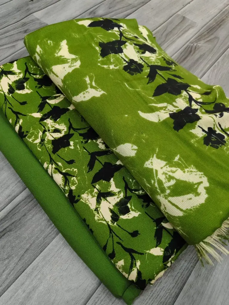 Corduroy Marina 3pc  🔶shirt cutting 2 yard  🔷 plain marina trouser 1.75 yard  🔷 corduroy wool shawl 2.5 yard