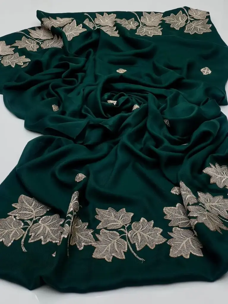 Pashmina Shawl Elegant And Beautiful Machine Sequence Shawl Excellent Quality   2.5 Yard length  1.25 Yard Width 88 Inches Length   44 Inches Width