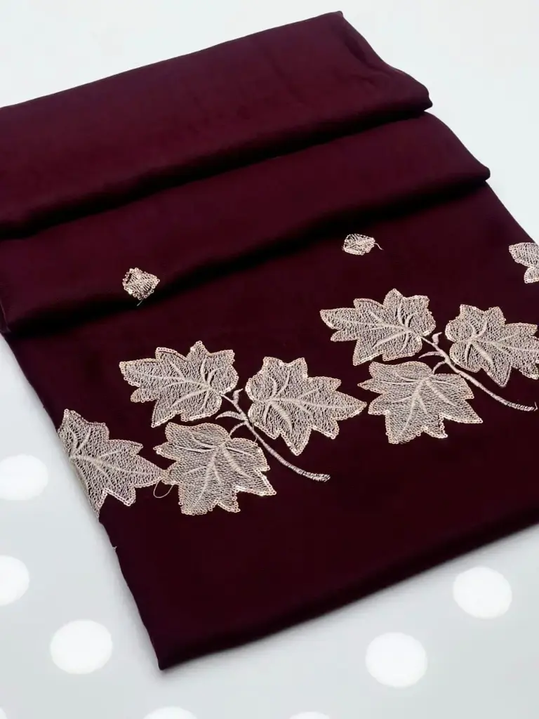 Pashmina Shawl Elegant And Beautiful Machine Sequence Shawl Excellent Quality   2.5 Yard length  1.25 Yard Width 88 Inches Length   44 Inches Width