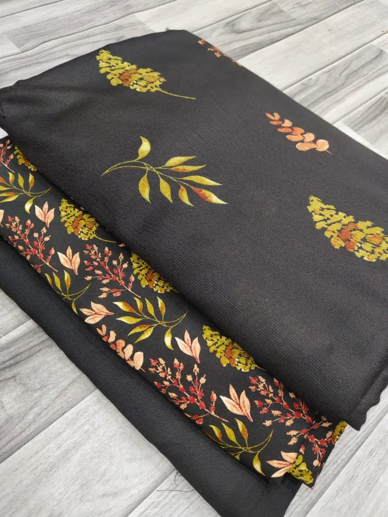 Corduroy Marina 3pc  🔶shirt cutting 2 yard  🔷 plain marina trouser 1.75 yard  🔷 corduroy wool shawl 2.5 yard