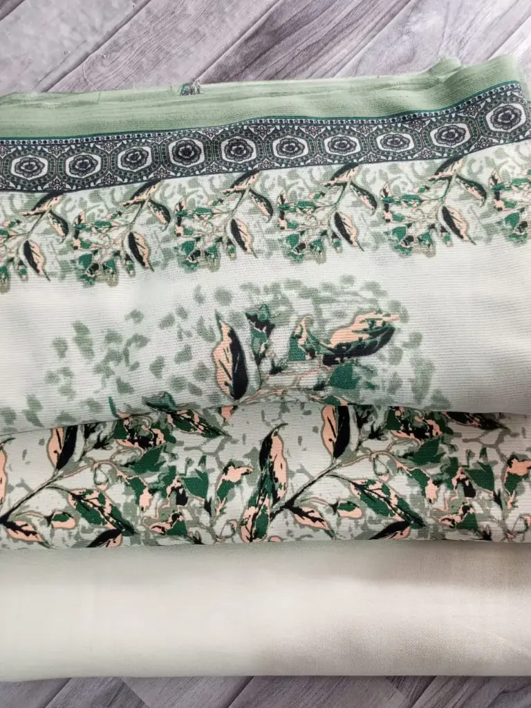 Corduroy Marina 3pc  🔶shirt cutting 2 yard  🔷 plain marina trouser 1.75 yard  🔷 corduroy wool shawl 2.5 yard